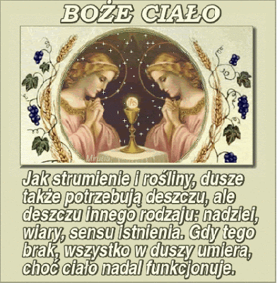 Jak strumienie i rośliny, dusze także potrzebują